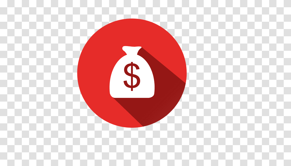 Dollar Bag Circle Icon, Number, Logo Transparent Png