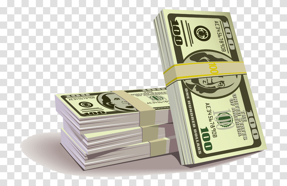 Dollar Bill Banknotes Vectore, Money, Box Transparent Png