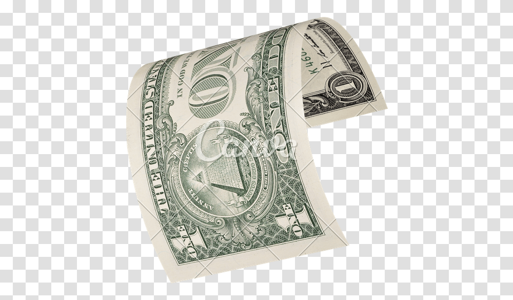 Dollar Bill Flying Out, Money, Rug Transparent Png