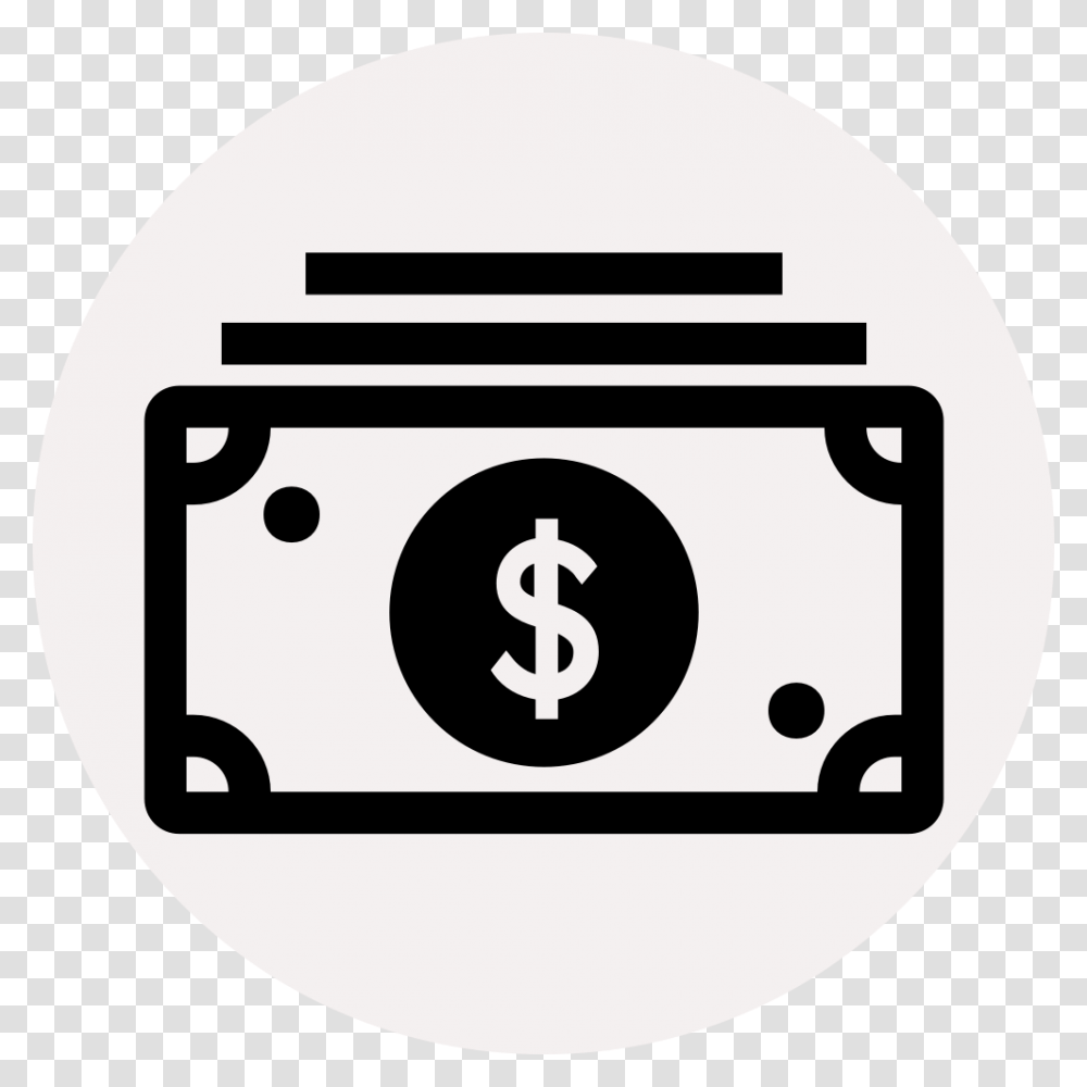 Dollar Bill Icon, Number, Label Transparent Png