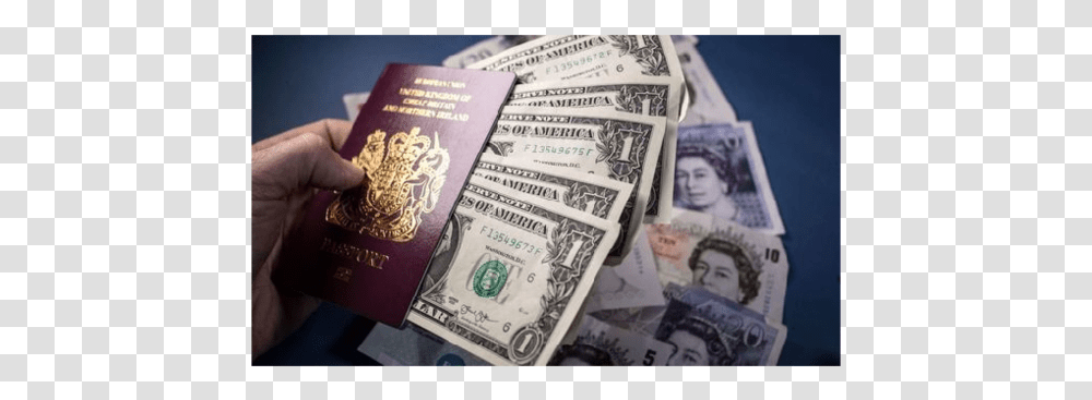 Dollar Bill, Passport, Id Cards, Document Transparent Png