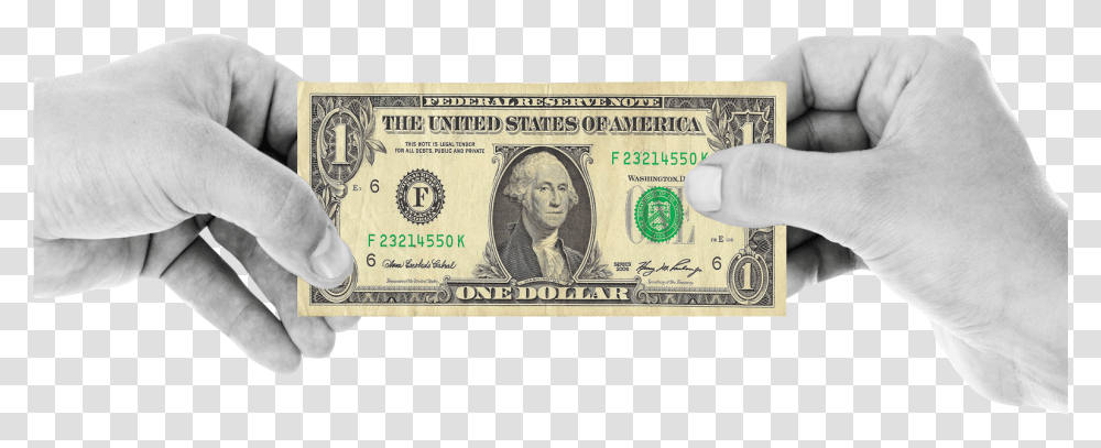 Dollar Bill, Person, Human, Money, Id Cards Transparent Png