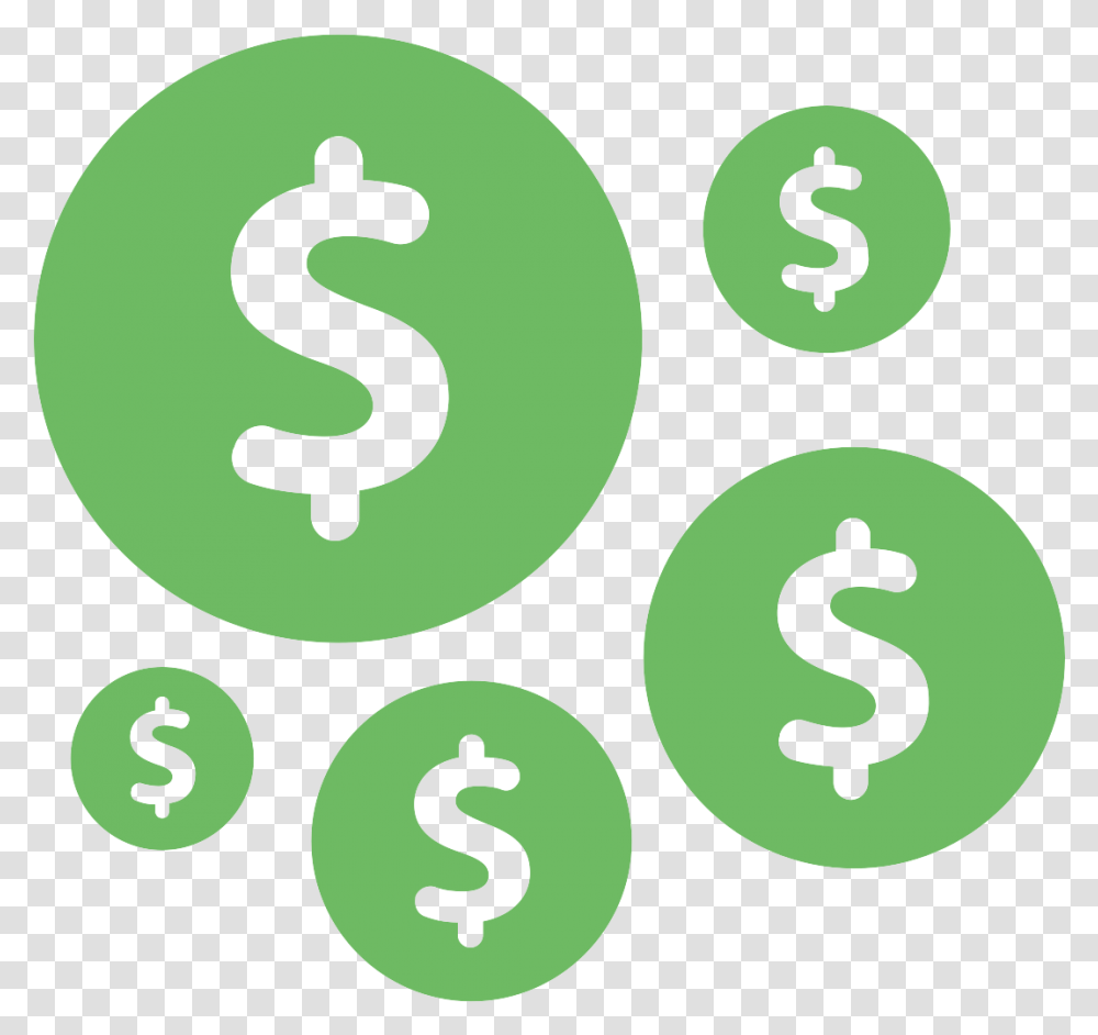 Dollar Clipart Financial Resource Circle Dollar Sign Icon, Number Transparent Png