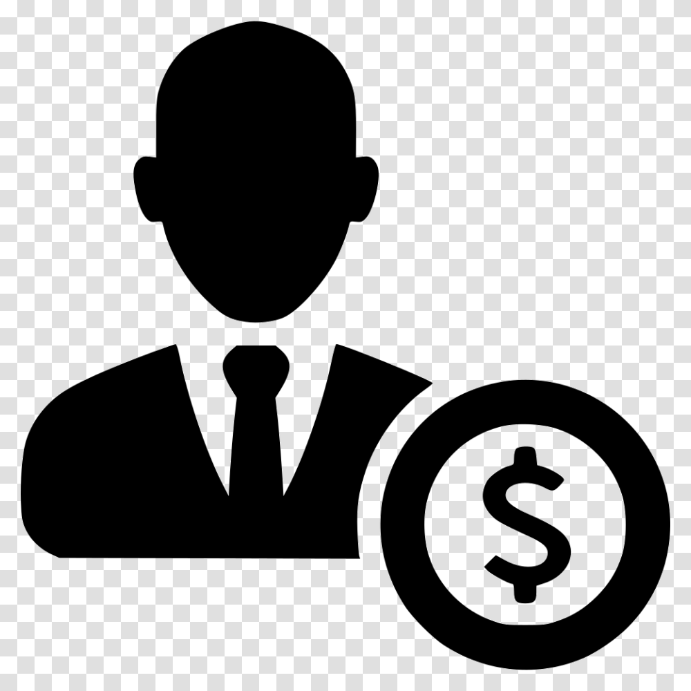 Dollar Coin Team Icon, Silhouette, Stencil Transparent Png