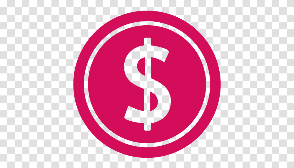 Dollar Icon With And Vector Format For Free Unlimited Download, Sign, Road Sign Transparent Png