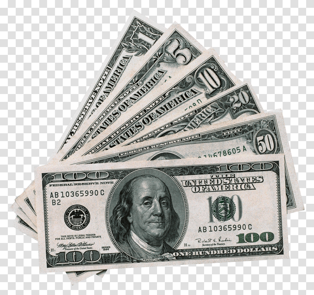 Dollar Image Download 100 Dollar Bill, Person, Human, Money, Passport Transparent Png