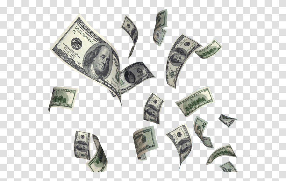Dollar Money Background Money Flying Background, Person, Human Transparent Png