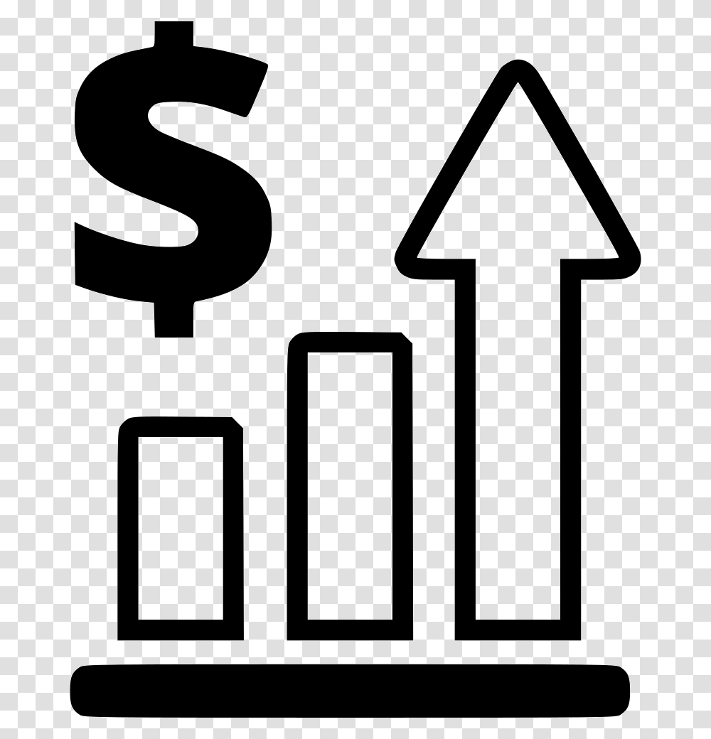 Dollar Profit Finance And Economics Icon, Number, Sign Transparent Png