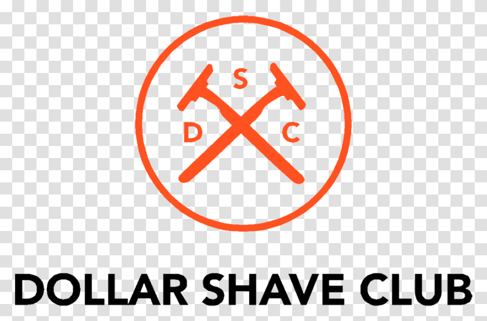 Dollar Shave Club Logo Dollar Shave Club, Trademark, Poster, Advertisement Transparent Png