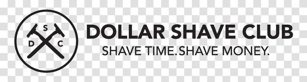 Dollar Shave Club Logo Dollar Shave Club, Alphabet, Word Transparent Png