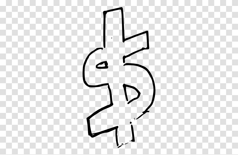 Dollar Sign Cash Clip Art, Number, Stencil Transparent Png