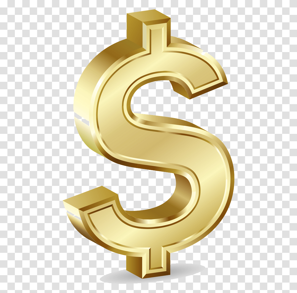 Dollar Sign Currency Icon Gold Dollar Symbol, Alphabet, Text, Number Transparent Png