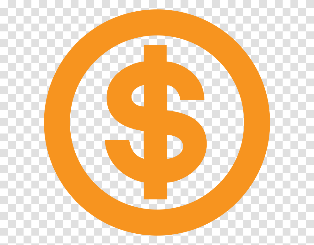 Dollar Sign Icon Orange, Plant, Fruit, Food, Logo Transparent Png