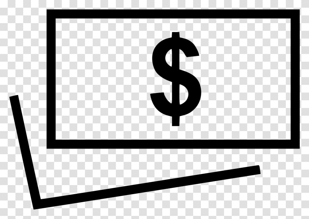 Dollar Sign Pay Note Android, Number, Stencil Transparent Png