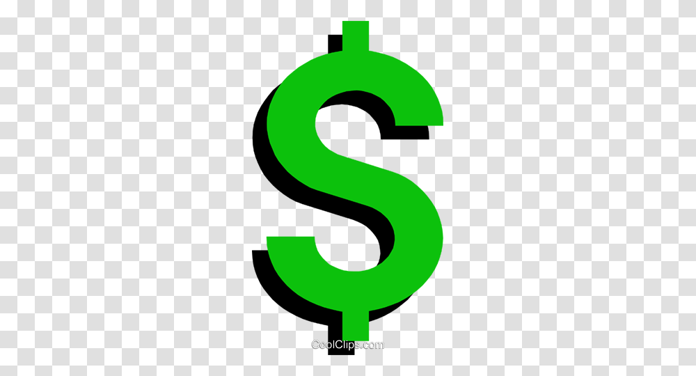 Dollar Sign Royalty Free Vector Clip Art Illustration, Number, Logo Transparent Png