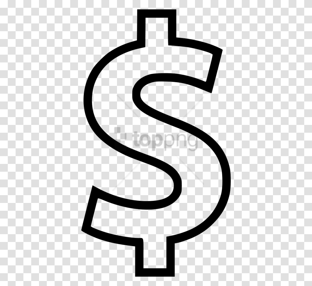 Dollar Sign, Alphabet, Number Transparent Png