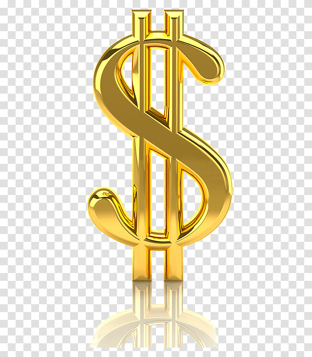 Dollar Sign United States Dollar United States One Dollar Gold Dollar Sign Clipart, Alphabet, Cross Transparent Png