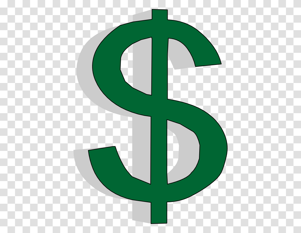 Dollar Symbol In Clipart, Cross, Number, Alphabet Transparent Png