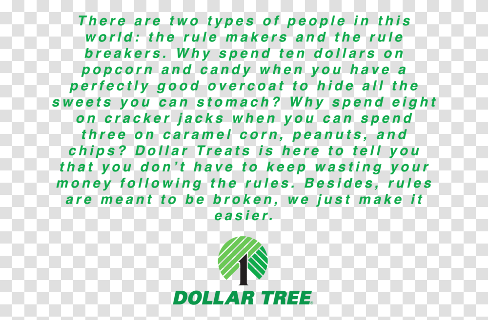Dollar Tree Download Circle, Word, Number Transparent Png