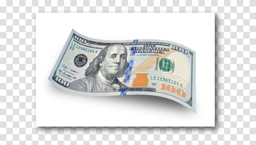 Dollars New 100 Dollar Bill, Money, Person, Human, Id Cards Transparent Png