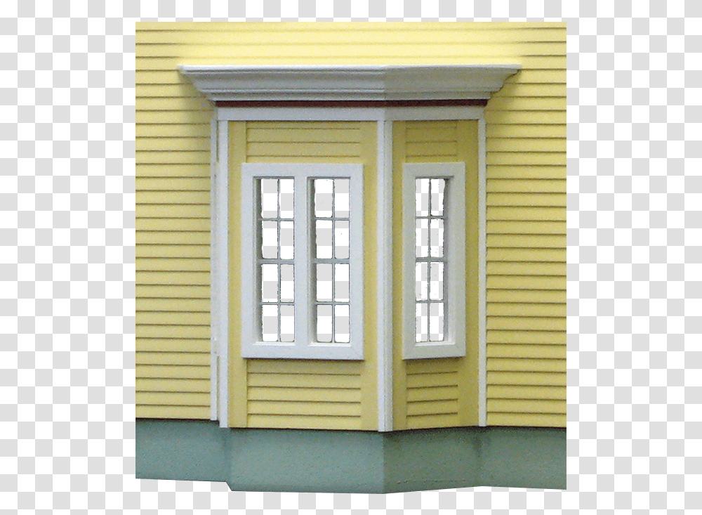 Dollhouse Bay Addition Kit Sash Window, Home Decor, Shutter, Curtain, Window Shade Transparent Png