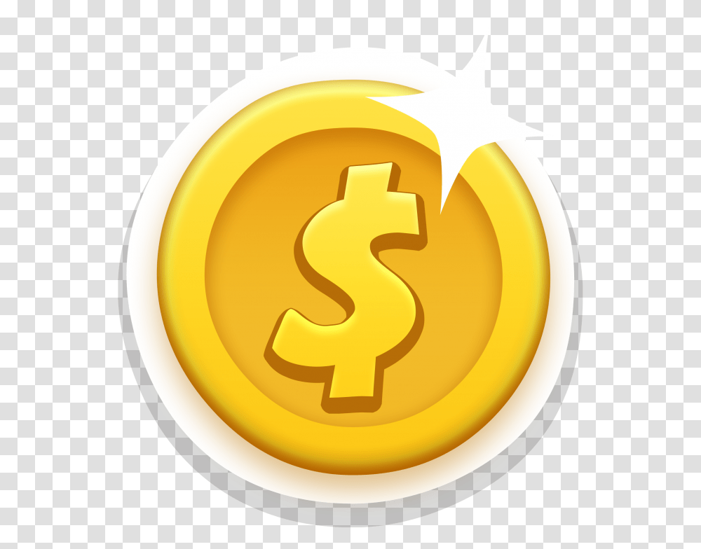 Dollor Coin Image Free Searchpng Dollar, Number, Plant Transparent Png