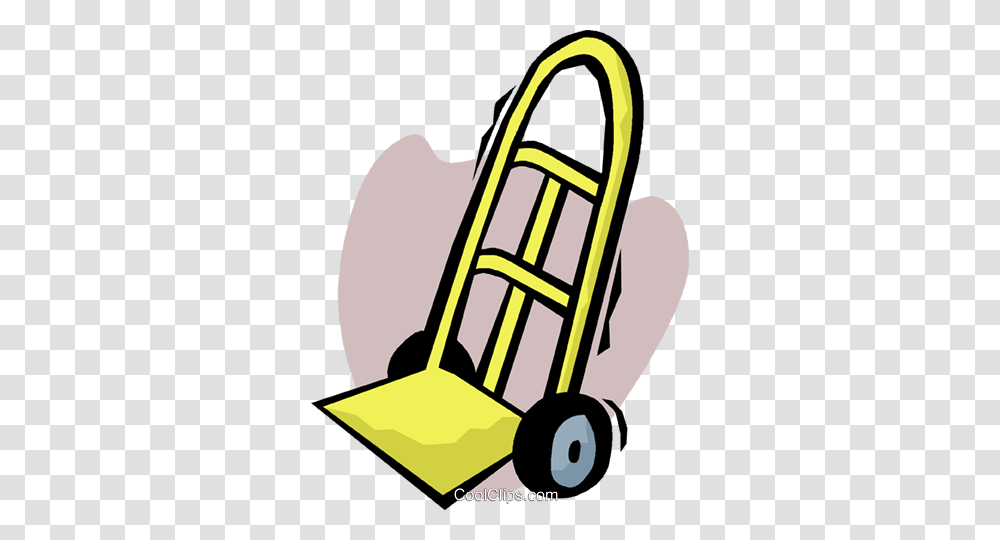 Dolly Royalty Free Vector Clip Art Illustration, Lawn Mower, Tool, Brass Section, Musical Instrument Transparent Png