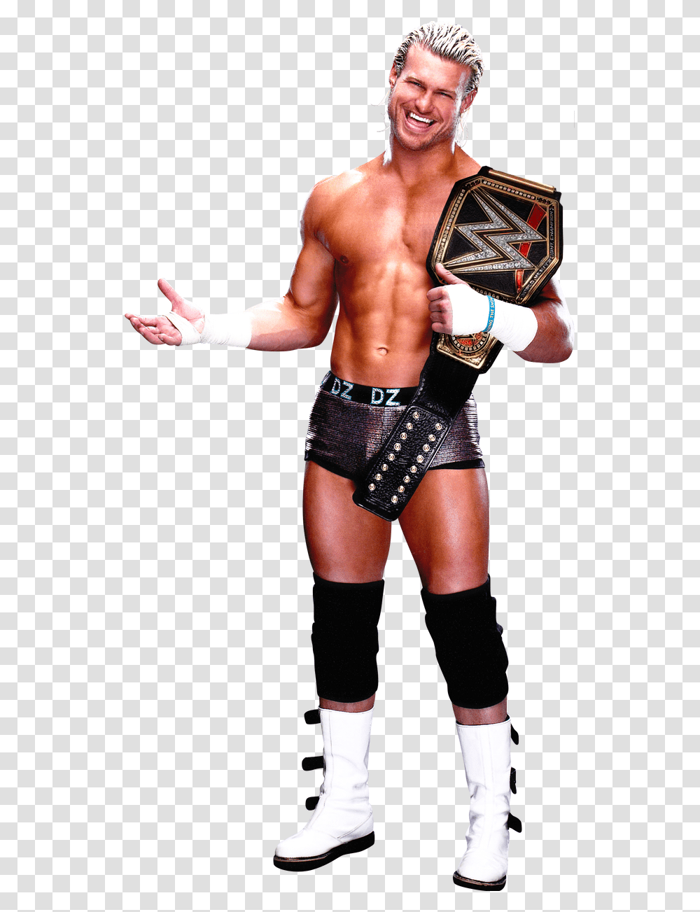 Dolph Ziggler Wwe World Heavyweight Champion Photo, Person, Sport, Arm Transparent Png