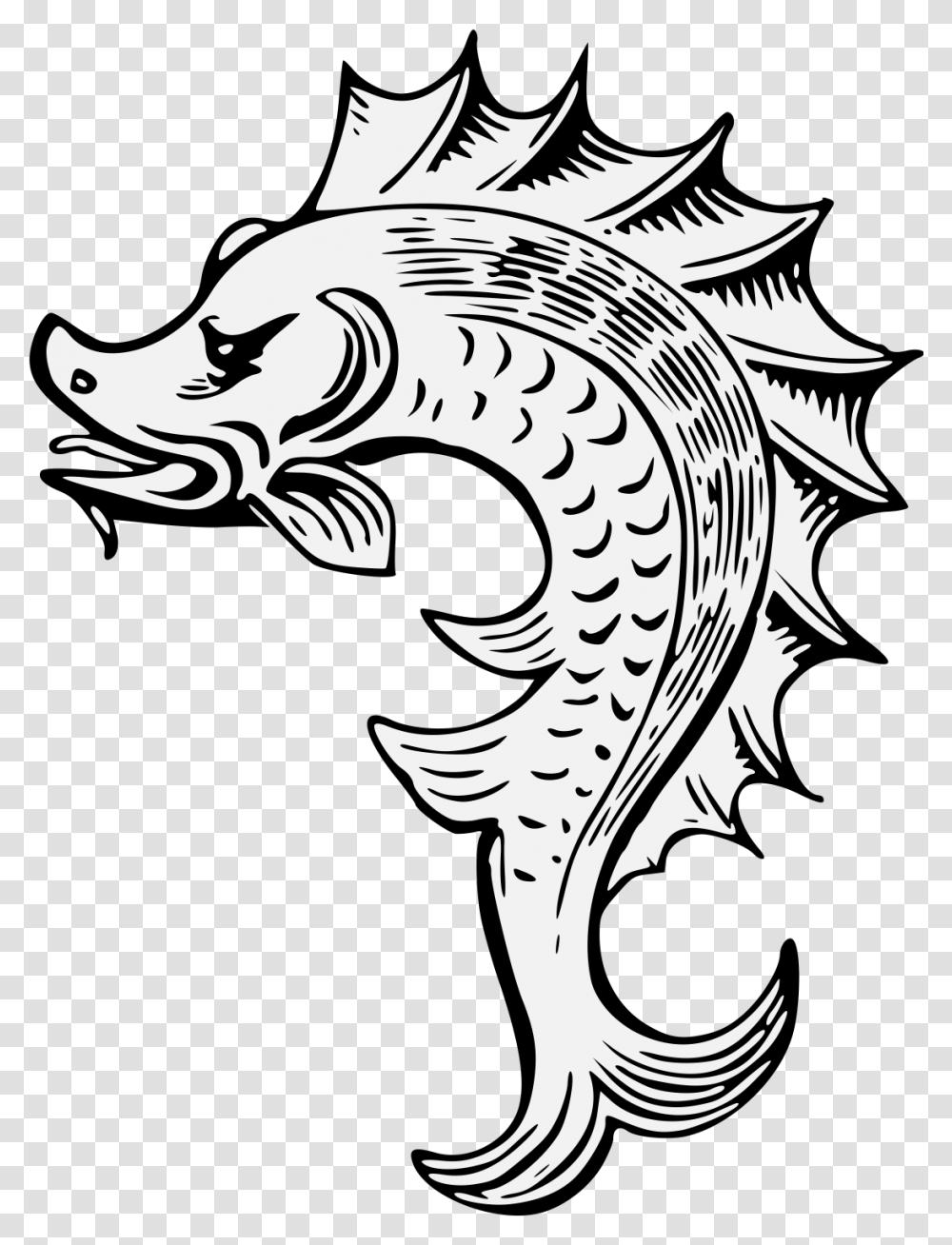 Dolphin Clip Art, Dragon, Stencil, Animal Transparent Png