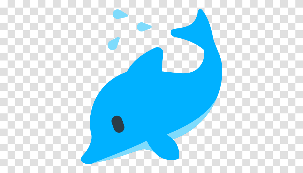 Dolphin Clipart Emoji, Animal, Mammal, Sea Life, Beluga Whale Transparent Png