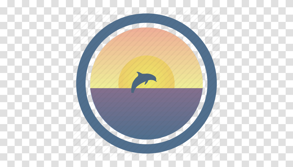 Dolphin Dream Sea Sunny Sunset Sunset And Peep Of Morning Icon, Animal, Mammal, Kangaroo, Wallaby Transparent Png