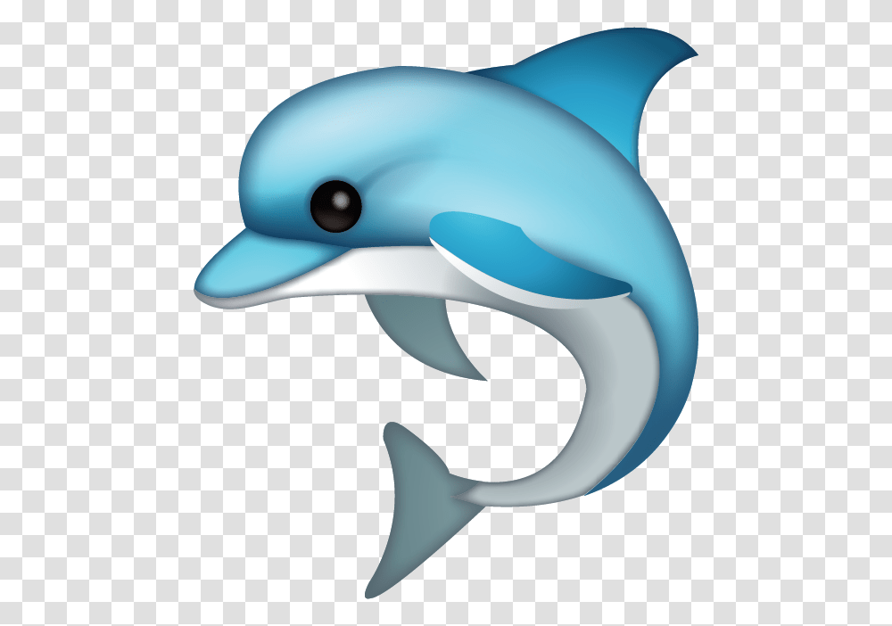 Dolphin Emoji Clipart Dolphin Emoji, Sea Life, Animal, Mammal, Helmet Transparent Png