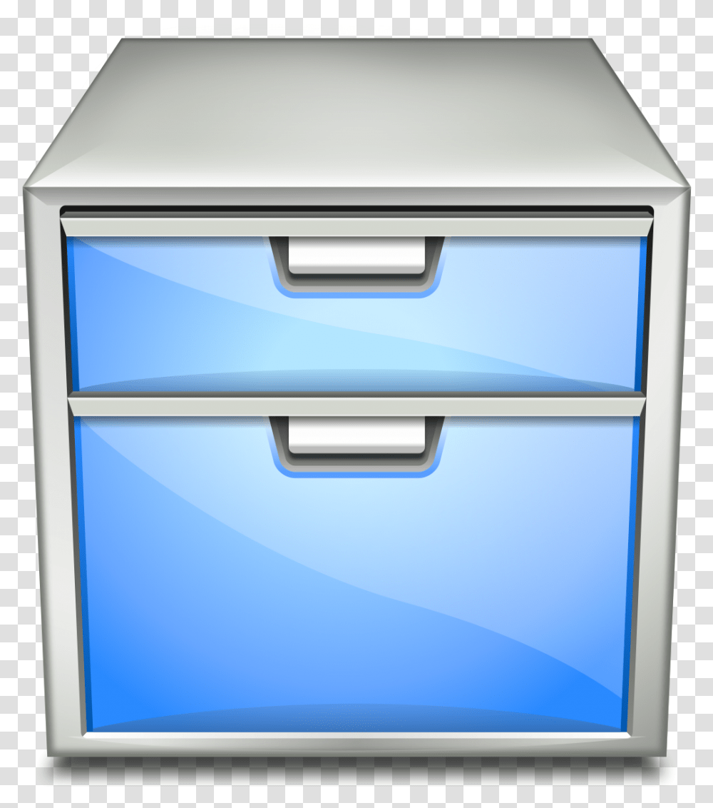 Dolphin File Manager Icon, Furniture, Mailbox, Letterbox, Drawer Transparent Png