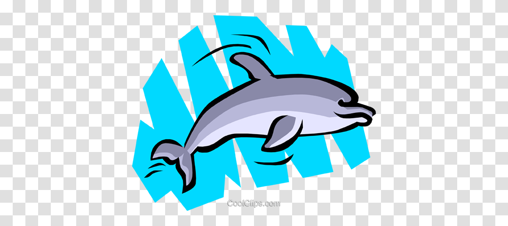 Dolphin Royalty Free Vector Clip Art Illustration, Animal, Sea Life, Mammal Transparent Png