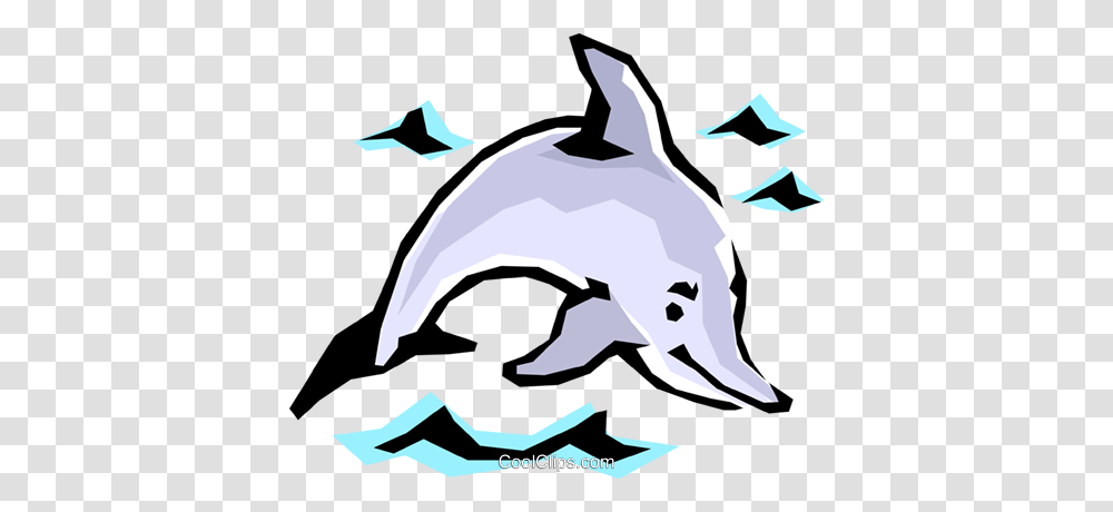 Dolphin Royalty Free Vector Clip Art Illustration, Mammal, Sea Life, Animal Transparent Png