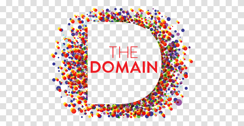 Domain Web Footer Circle, Confetti, Paper, Pattern Transparent Png