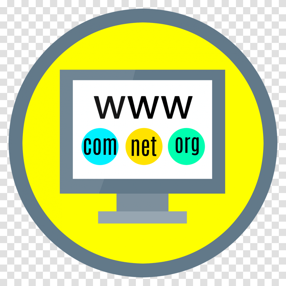 Domain Website Blogging Design Web Developer Domain Name, Label, Sticker, First Aid Transparent Png