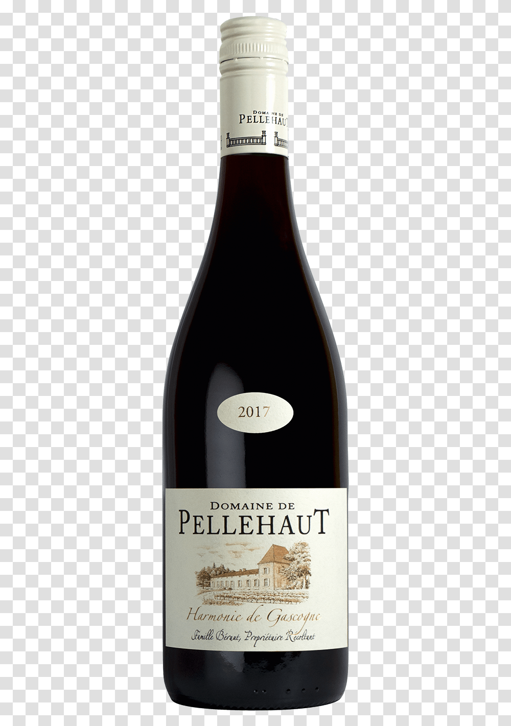 Domaine De Pellehaut Harmonie De Gascogne 2016, Wine, Alcohol, Beverage, Drink Transparent Png