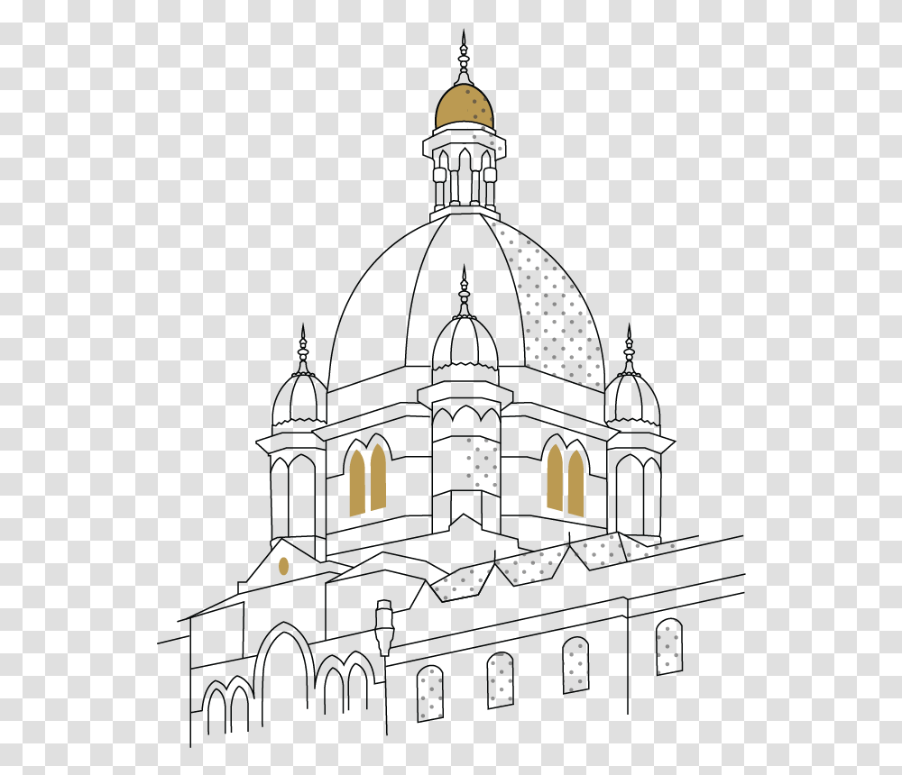 Dome, Architecture, Building, Church, Mosque Transparent Png
