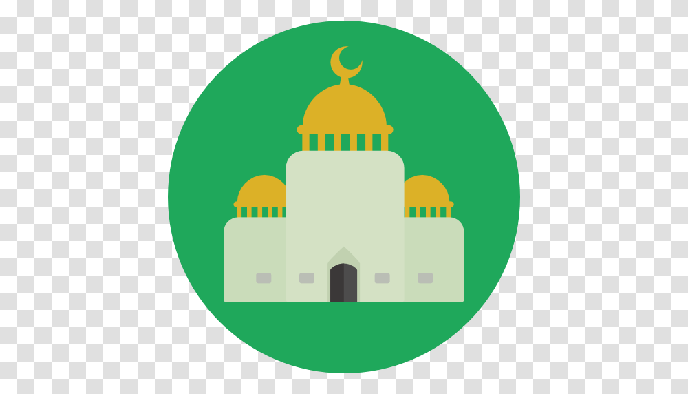 Dome Clipart Islamic Architecture, Building, Mosque, Green Transparent Png