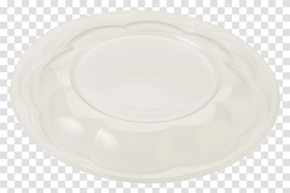 Dome Lid For 24 32 And 48 Oz World Centric Clear Salad Drain, Porcelain, Pottery, Saucer Transparent Png
