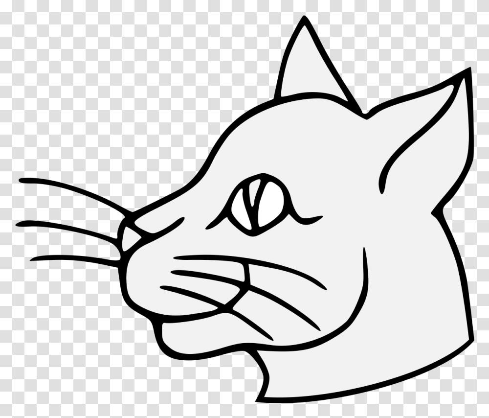 Domestic Cat Traceable Heraldic Art Line Art, Stencil, Piggy Bank, Drawing Transparent Png