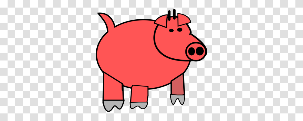 Domestic Pig Baka Pen Sheep, Mammal, Animal, Piggy Bank, Hog Transparent Png