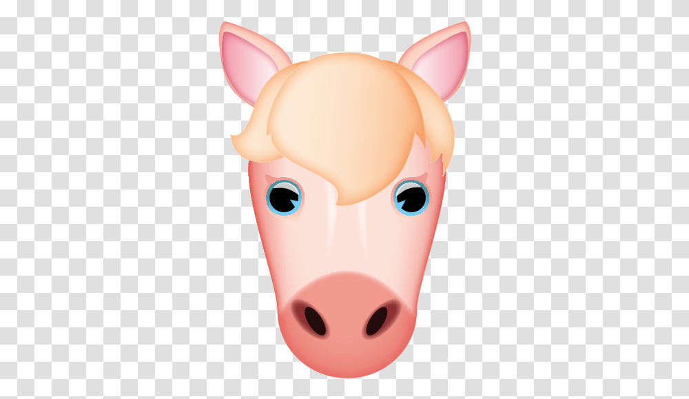 Domestic Pig, Head, Animal, Mammal, Toy Transparent Png