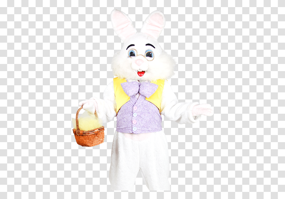 Domestic Rabbit, Mascot, Person, Human, Toy Transparent Png