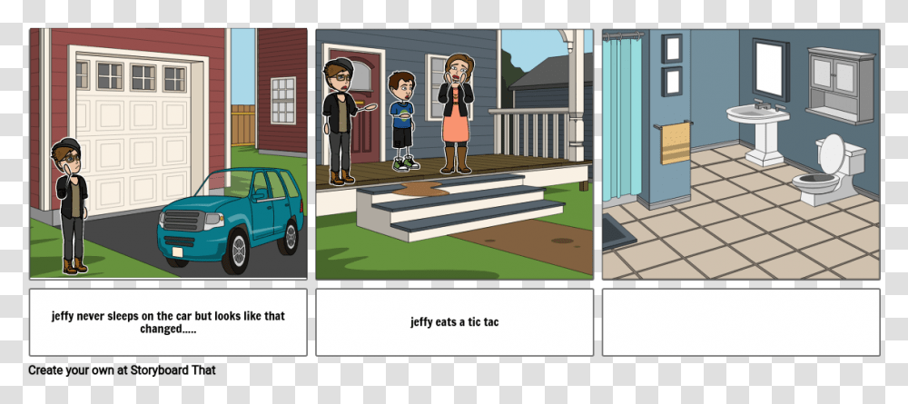 Domestic Violence Storyboard Template, Person, Housing, Building, Car Transparent Png