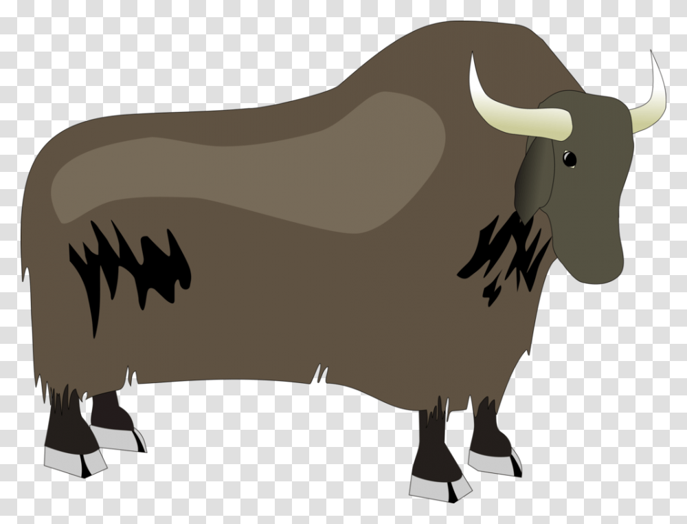 Domestic Yak American Bison Download Mammal, Animal, Bull, Cattle, Axe Transparent Png