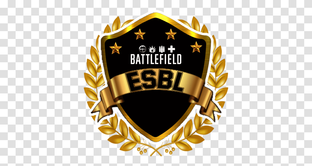 Dominacion 12 Vs Bfv Esbl Toornament The Esports Gold Wreath Of Leaves, Symbol, Logo, Trademark, Emblem Transparent Png