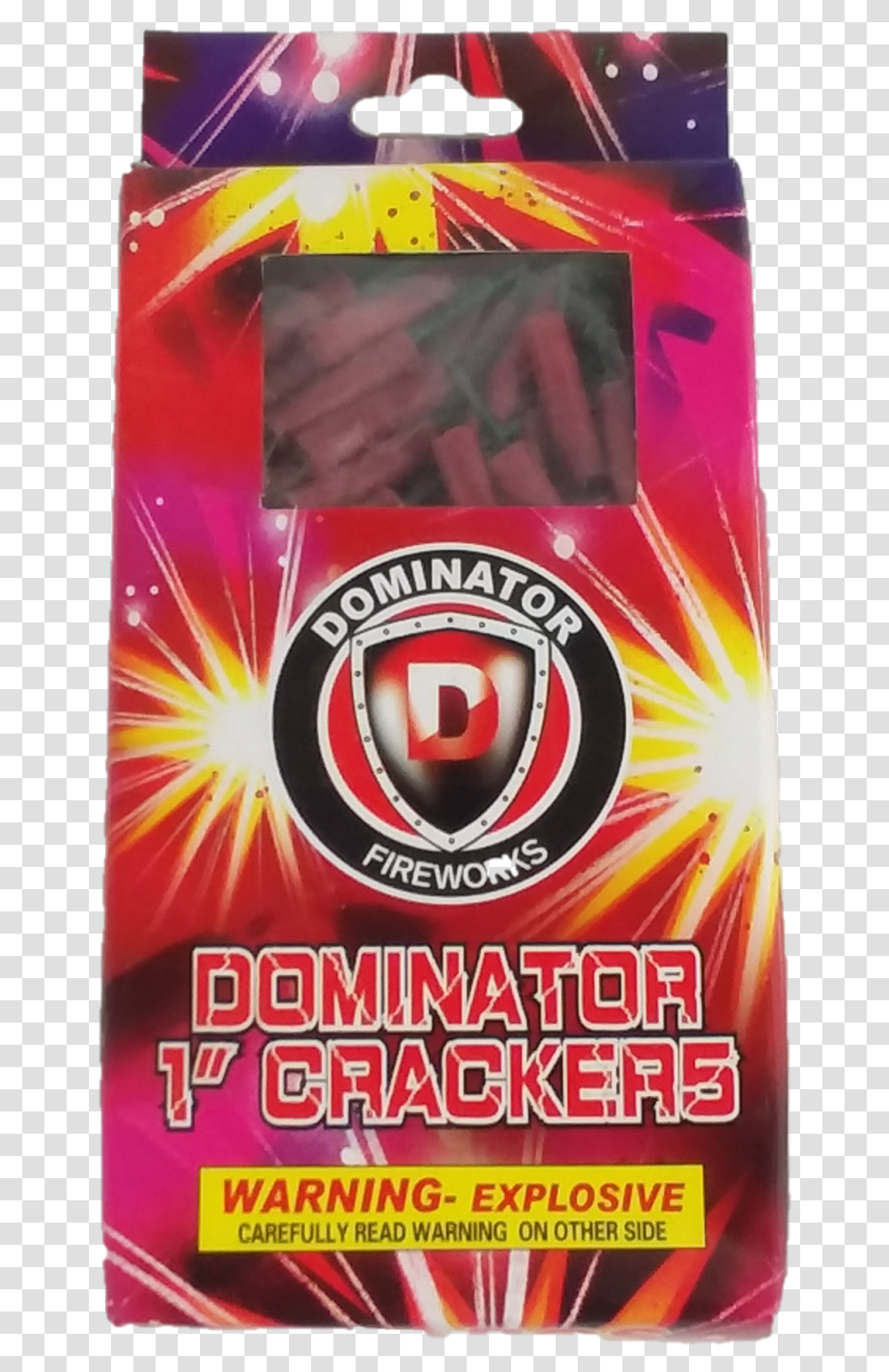 Dominator 1 Inch Firecrackers Fireworks, Poster, Advertisement, Flyer, Paper Transparent Png