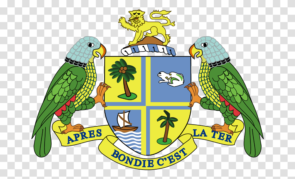 Dominica Flag Commonwealth Of Dominica Coat Of Arms, Bird, Animal, Logo Transparent Png